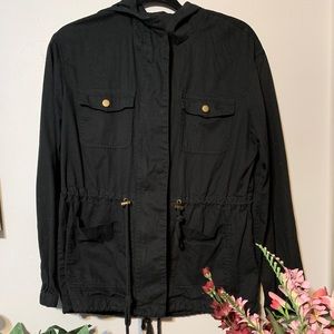 Black Utility Jacket New